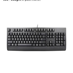 Lenovo Classic Black Wired Keyboard